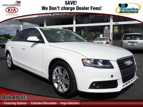Ibis White 2010 Audi A4 2.0T Sedan Ibis White 2010 Audi A4 2.0T Sedan