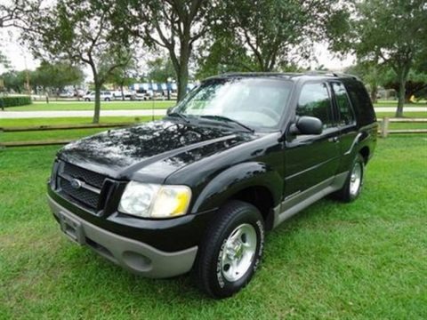 Black 2001 Ford Explorer Sport Black 2001 Ford Explorer Sport