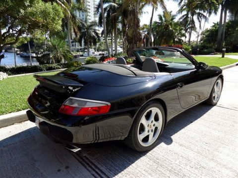 Black Metallic 1999 Porsche 911 Carrera Cabriolet Black Metallic 1999 Porsche 911 Carrera Cabriolet