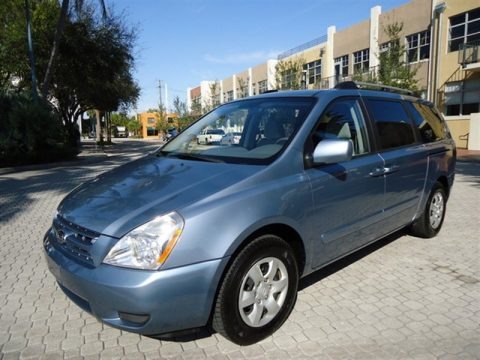 Glacier Blue Metallic 2008 Kia Sedona LX Glacier Blue Metallic 2008 Kia Sedona LX