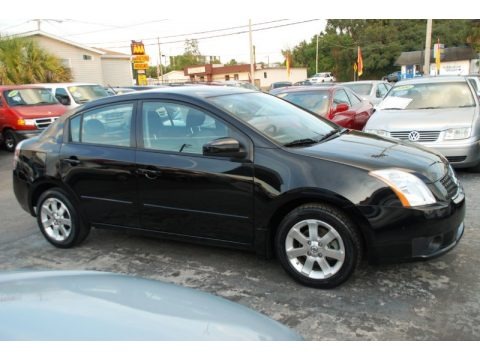 Super Black 2007 Nissan Sentra 2.0 SL