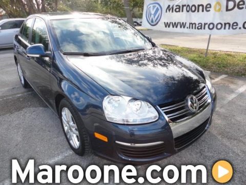Blue Graphite Metallic 2009 Volkswagen Jetta TDI Sedan