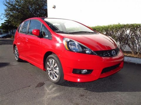 Milano Red 2012 Honda Fit Sport