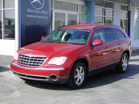 Inferno Red Crystal Pearl 2007 Chrysler Pacifica Touring Inferno Red Crystal Pearl 2007 Chrysler Pacifica Touring