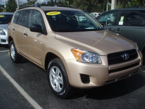 Sandy Beach Metallic 2009 Toyota RAV4 I4 Sandy Beach Metallic 2009 Toyota RAV4 I4