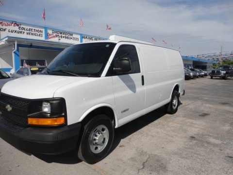 Summit White 2006 Chevrolet Express 2500 Cargo Van Summit White 2006 Chevrolet Express 2500 Cargo Van
