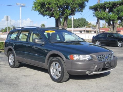 Cypress Green Metallic 2002 Volvo V70 2.4T XC AWD Wagon Cypress Green Metallic 2002 Volvo V70 2.4T XC AWD Wagon