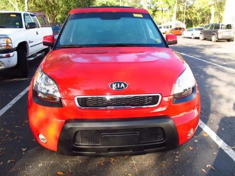 Molten Red 2010 Kia Soul !