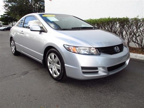 Alabaster Silver Metallic 2010 Honda Civic LX Coupe Alabaster Silver Metallic 2010 Honda Civic LX Coupe