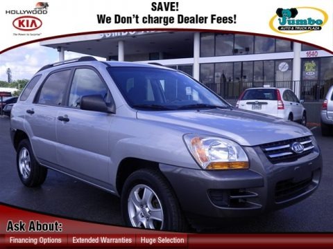 Satin Silver 2006 Kia Sportage LX