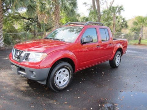 Red Brick 2011 Nissan Frontier S Crew Cab Red Brick 2011 Nissan Frontier S Crew Cab