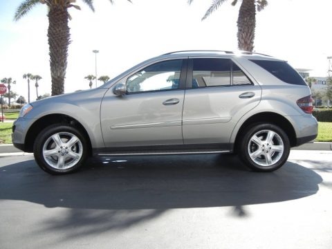 Pewter Metallic 2008 Mercedes-Benz ML 350 4Matic Pewter Metallic 2008 Mercedes-Benz ML 350 4Matic