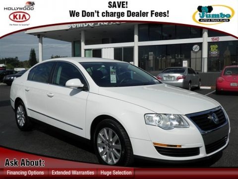 Candy White 2008 Volkswagen Passat Turbo Sedan