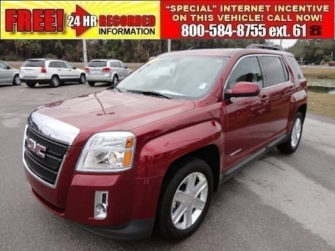 Merlot Jewel Metallic 2010 GMC Terrain SLT Merlot Jewel Metallic 2010 GMC Terrain SLT