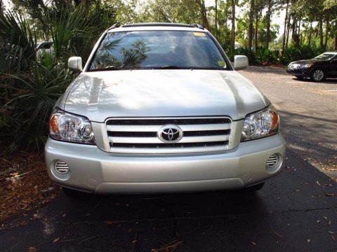 Millenium Silver Metallic 2006 Toyota Highlander I4 Millenium Silver Metallic 2006 Toyota Highlander I4