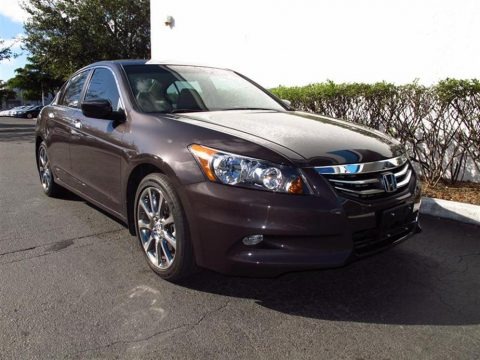 Dark Amber Metallic 2011 Honda Accord EX-L V6 Sedan