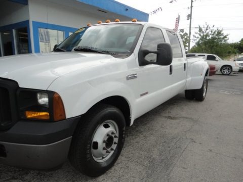 Oxford White 2006 Ford F350 Super Duty XL Crew Cab Dually Oxford White 2006 Ford F350 Super Duty XL Crew Cab Dually