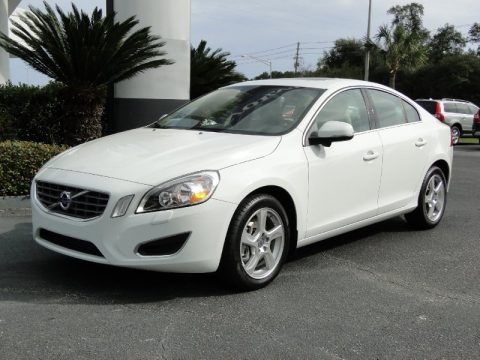 Ice White 2012 Volvo S60 T5