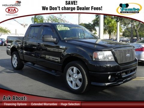 Black 2007 Ford F150 FX2 Sport SuperCrew