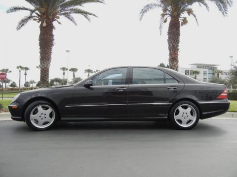 designo Mocha Black Metallic 2001 Mercedes-Benz S 500 Sedan designo Mocha Black Metallic 2001 Mercedes-Benz S 500 Sedan