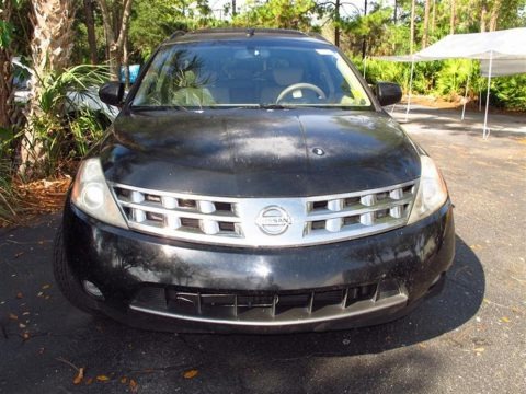 Super Black 2005 Nissan Murano SL Super Black 2005 Nissan Murano SL