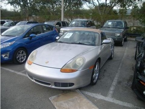 Arctic Silver Metallic 2002 Porsche Boxster S