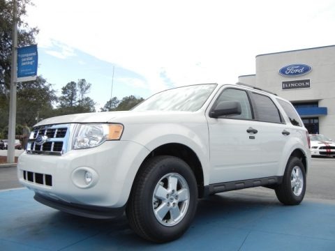 White Suede 2012 Ford Escape XLT