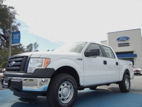 Oxford White 2012 Ford F150 XL SuperCrew 4x4