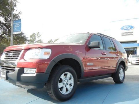 Redfire Metallic 2007 Ford Explorer XLT Redfire Metallic 2007 Ford Explorer XLT