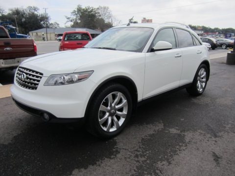 Ivory Pearl White 2005 Infiniti FX 35 Ivory Pearl White 2005 Infiniti FX 35