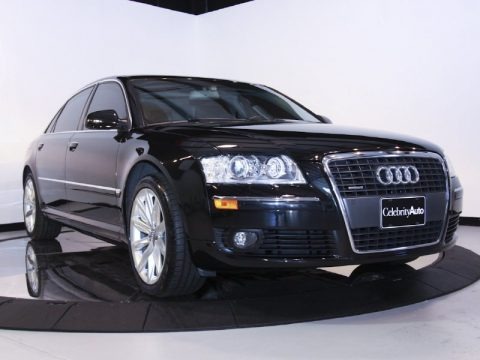 Phantom Black Pearl Effect 2007 Audi A8 L 4.2 quattro Phantom Black Pearl Effect 2007 Audi A8 L 4.2 quattro