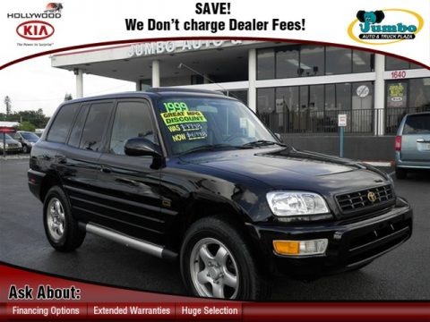Black 1999 Toyota RAV4 Black 1999 Toyota RAV4