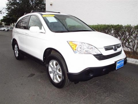 Taffeta White 2007 Honda CR-V EX-L 4WD Taffeta White 2007 Honda CR-V EX-L 4WD