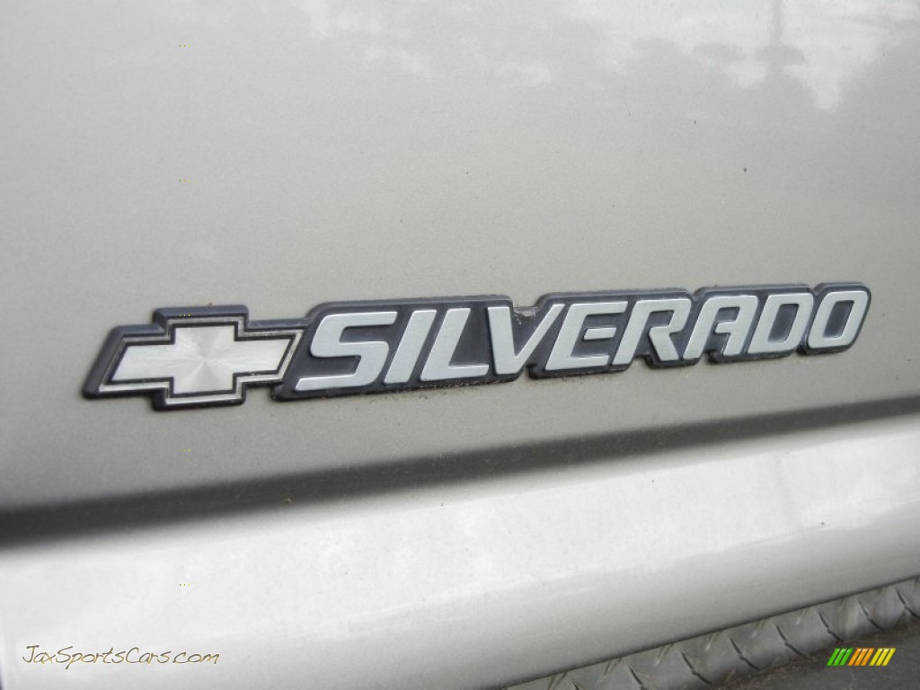 2000 Silverado 1500 LS Extended Cab 4x4 - Light Pewter Metallic / Medium Gray photo #9