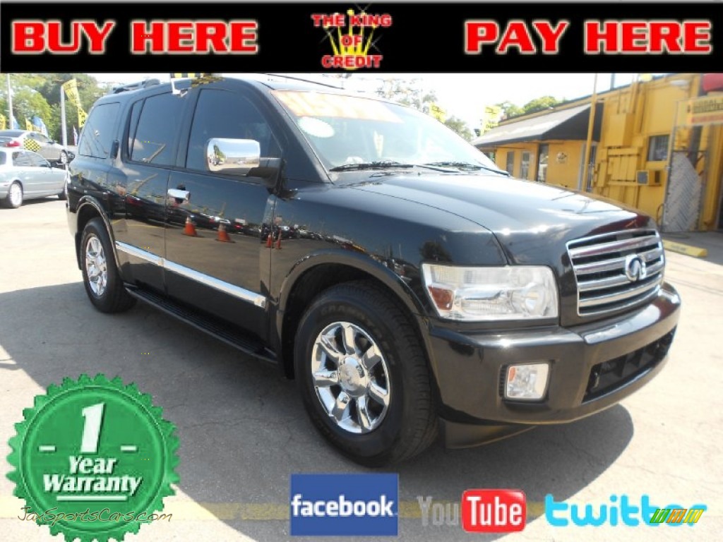 2005 QX 56 - Liquid Onyx Black / Graphite photo #1 2005 QX 56 - Liquid Onyx Black / Graphite photo #1