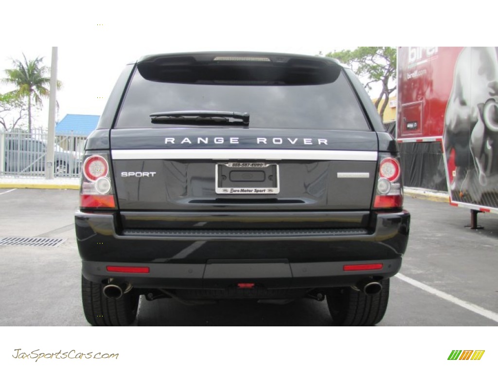 2012 Land Rover Range Rover Sport Supercharged in Santorini Black