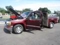 GMC Sierra 1500 SLT Extended Cab Dark Toreador Red Metallic photo #21
