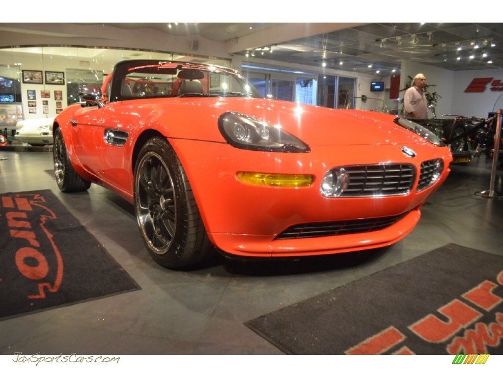 Bright Red / Sports Red/Black BMW Z8 Roadster