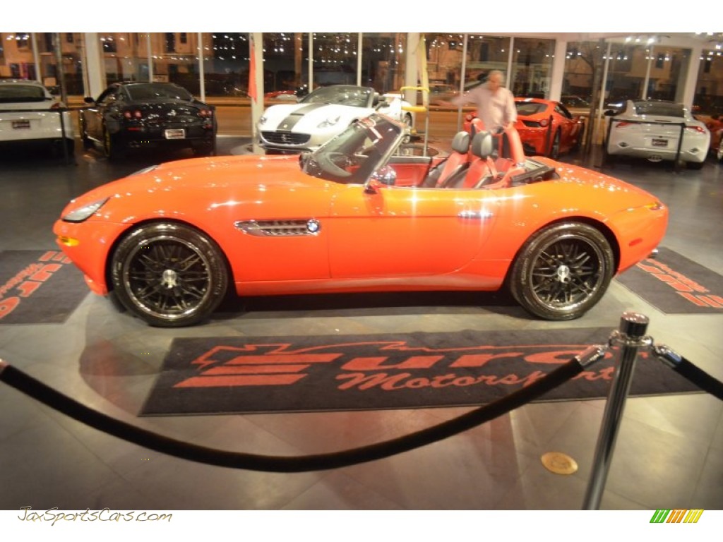 2000 Z8 Roadster - Bright Red / Sports Red/Black photo #15