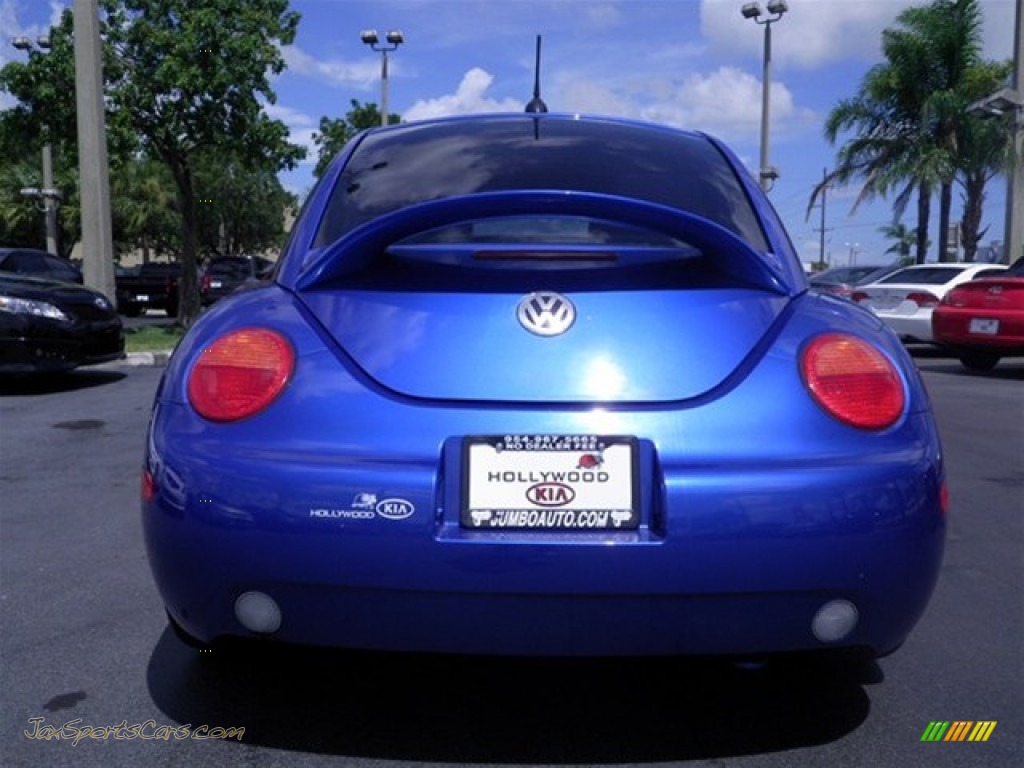 2005 New Beetle GLS Coupe - Blue Lagoon Metallic / Grey photo #11