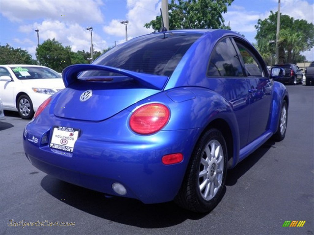 2005 New Beetle GLS Coupe - Blue Lagoon Metallic / Grey photo #15