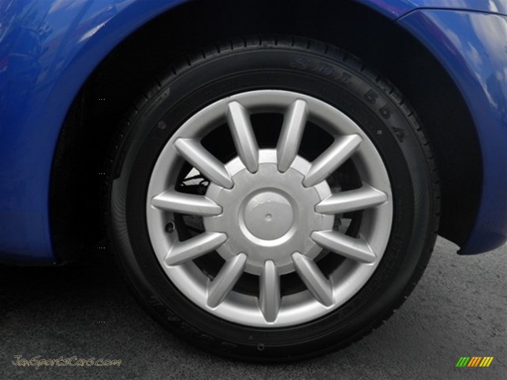 2005 New Beetle GLS Coupe - Blue Lagoon Metallic / Grey photo #36