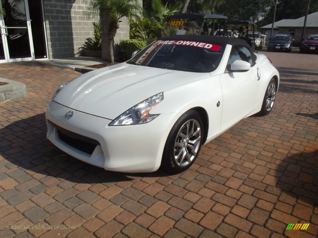 White nissan 370z convertible for sale #7