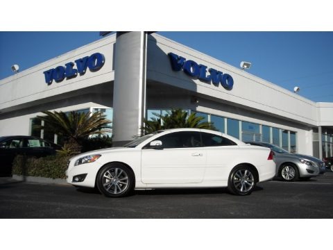 Ice White 2013 Volvo C70 T5