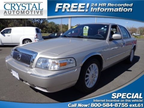 Silver Birch Metallic 2008 Mercury Grand Marquis LS