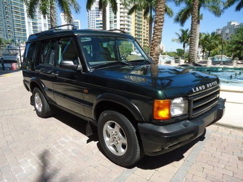 Epsom Green 2001 Land Rover Discovery II SE