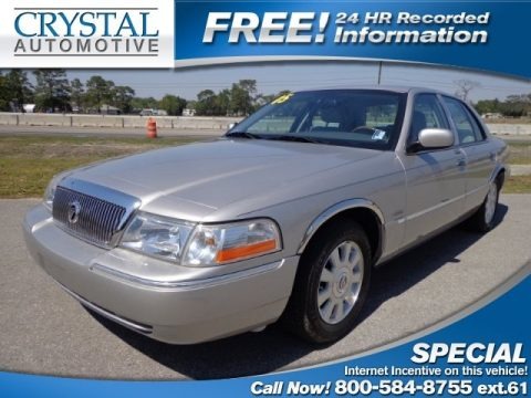 Silver Birch Metallic 2005 Mercury Grand Marquis LS