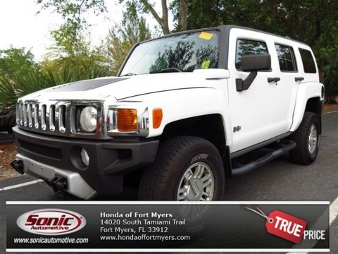 Birch White 2008 Hummer H3 Birch White 2008 Hummer H3