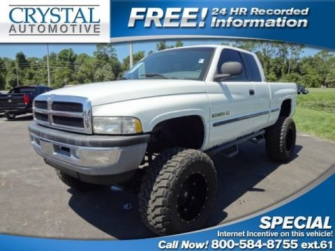 Bright White 1998 Dodge Ram 1500 ST Extended Cab 4x4