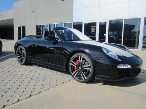 Black 2011 Porsche 911 Carrera S Cabriolet